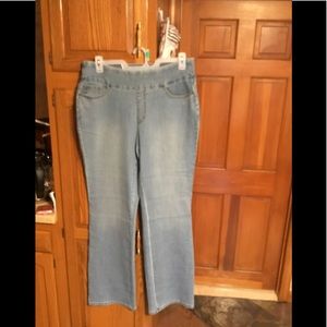 Denim &  Co. Bootcut Jean.